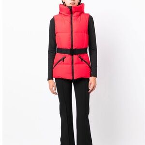 Goldbergh Mae Belted Down Vest NWT